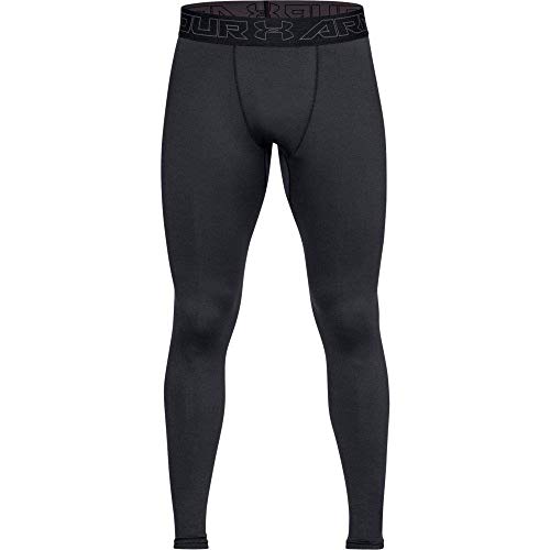 Under Armour ColdGear, Leggings Hombre, Negro (Black / Charcoal) , M