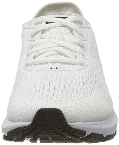 Under Armour HOVR Sonic 3, Zapatillas para Correr de Carretera Mujer, Blanco Negro 101, 36 EU