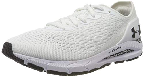 Under Armour HOVR Sonic 3, Zapatillas para Correr de Carretera Mujer, Blanco Negro 101, 36 EU