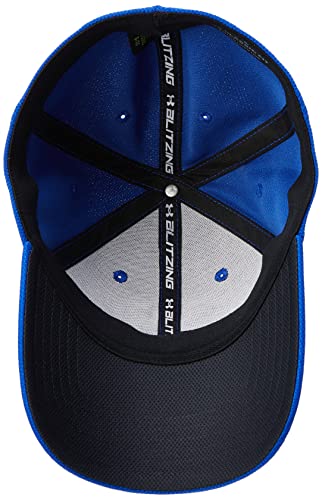 Under Armour Men's Blitzing 3.0 Cap, Gorra Hombre, Azul (Royal / Royal / Black) , M/L