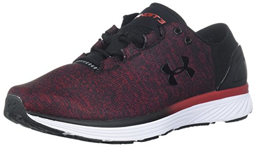 Under Armour Men's Charged Bandit 3 Running Shoes, Zapatillas para Correr Hombre, Rojo Spice Red 603 Negro, 44 EU