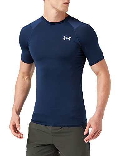 Under Armour Raid 2.0 Short Sleeve T-Shirt Camiseta, Hombre, Academia/Gris Mod (408), S