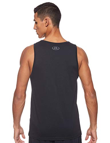 Under Armour Sportstyle Logo Tank Camiseta sin Mangas, Hombre, Negro (Black/Black/Black), L