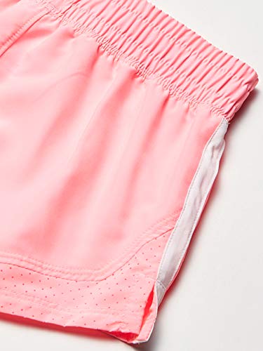 Under Armour Sprint Shorts Pantalones Cortos, Pink Craze (645)/Metallic Silver, XL para Niñas
