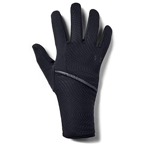 Under Armour Storm Run Liner Guantes, Mujer, Negro, SM