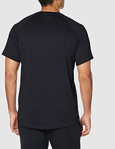 Under Armour Tech 2.0 Shortsleeve, Camiseta Hombre, Negro (Black / Graphite) , L