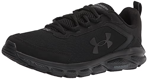 Under Armour UA Charged Assert 9, Zapatillas para Correr Hombre, Black/Black/Black, 41 EU