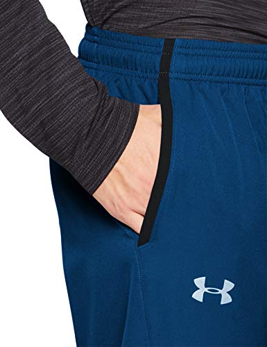 Under Armour UA Storm Launch Pant Pantalones, Hombre, Azul (Petrol Blue/Petrol Blue/Reflective 437), L