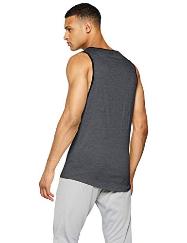 Under Armour UA Tech 2.0 Tank, camiseta sin mangas, camiseta deportiva hombre, Gris (Pitch Gray / Black) , M