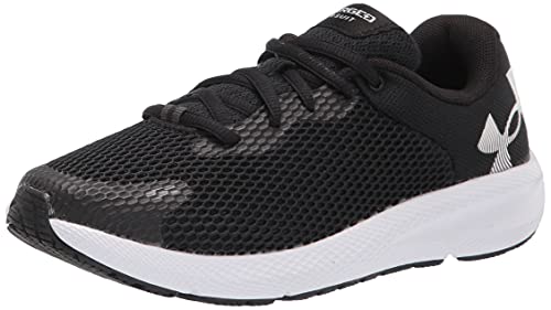 Under Armour UA W Charged Pursuit 2 BL Zapatillas para correr de carretera para Mujer, Negro (Black / Jet Gray / White), 40 EU