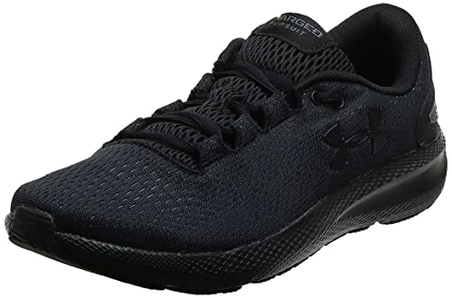 Under Armour UA W Charged Pursuit 2 Zapatillas para Correr para Mujer, Negro (Black / Black / Black), 43 EU