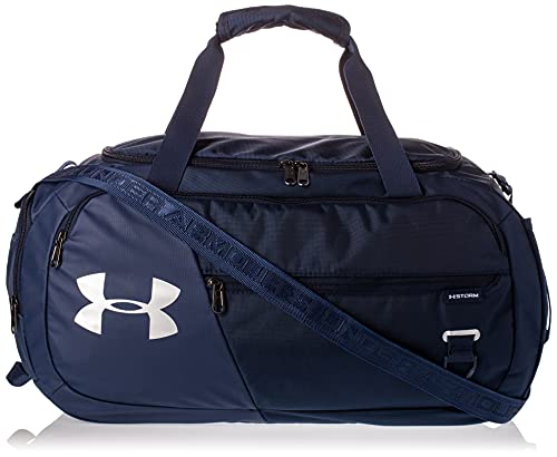 Under Armour Undeniable Duffle 4.0 bolsa de deportes, bolsa de entrenamiento unisex, Azul (Academy/Academy/Silver (408)), L