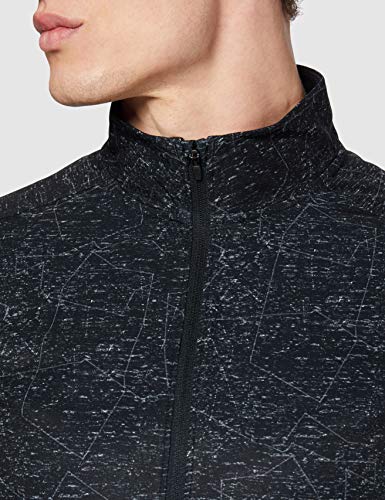 Under Armour Warm-up Chaquetas, Hombre, Black/Radio Red/Reflective, S/M