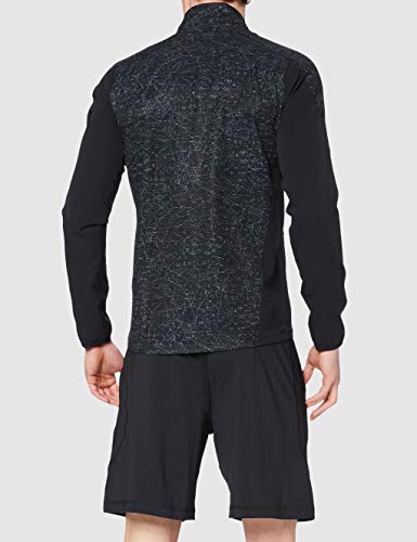 Under Armour Warm-up Chaquetas, Hombre, Black/Radio Red/Reflective, S/M