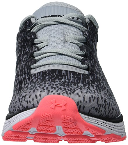 Under Armour Women's Charged Bandit 3 Ombre Running Shoe, Overcast Gray (100)/Anthracite, 6