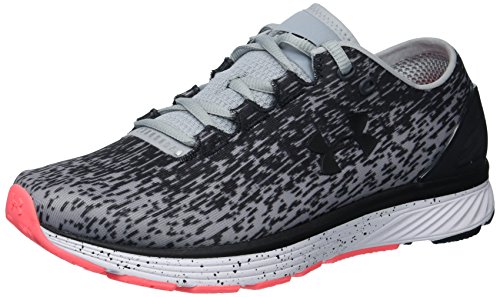 Under Armour Women's Charged Bandit 3 Ombre Running Shoe, Overcast Gray (100)/Anthracite, 6