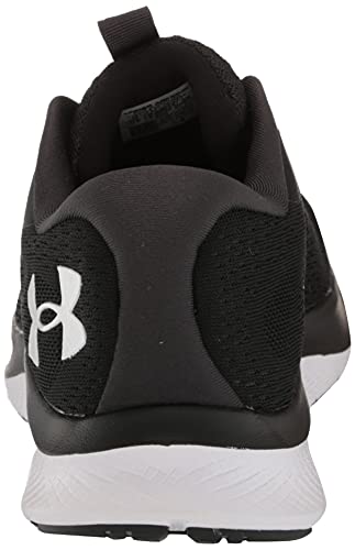 Under Armour Women's Charged Bandit 7 Running Shoe, Black (003)/White, 6