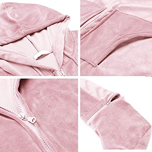 UNibelle, Mono de Lana para Mujer, Mono Pijama de una Pieza con Mono con Patas, Traje de casa, Traje de casa con Capucha y Cremallera