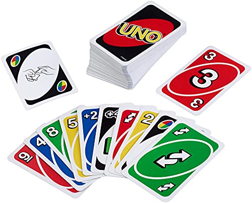 UNO Original - Juego de Cartas Familiar - Clásico - Baraja Multicolor de 112 Cartas - De 2 a 10 Jugadores - Para Niños y Adultos - Regalo para 7+ Años