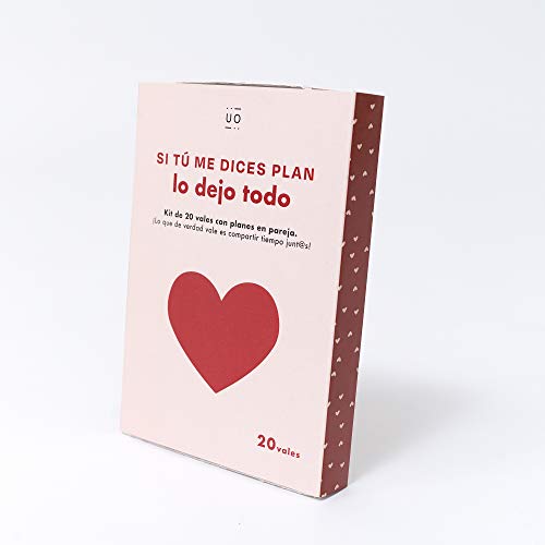 UO Vales para parejas- Mi persona Favorita. Regalos originales para parejas