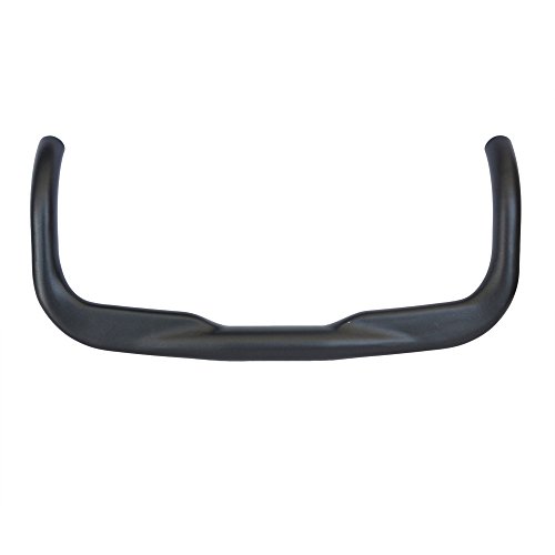 UPANBIKE Bullhorn Riser Bar Rest TT Bar Para Manillar de Bicicleta de Engranaje Fijo 31,8 mm x 42 cm