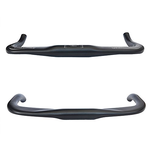 UPANBIKE Bullhorn Riser Bar Rest TT Bar Para Manillar de Bicicleta de Engranaje Fijo 31,8 mm x 42 cm