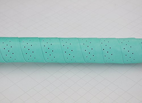 UPANBIKE Cinta de Manillar de Bicicleta con estomas Lujo Piel sintética Wraps para Bicicleta de Carretera Fixed Gear Bike (2pcs/Set), Azul