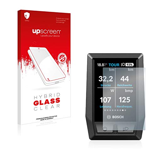 upscreen Protector Pantalla Híbrido Compatible con Bosch Kiox Hybrid Glass – 9H Dureza