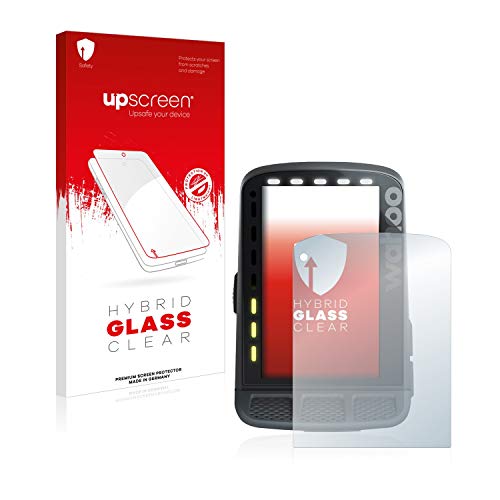 upscreen Protector Pantalla Híbrido Compatible con Wahoo Elemnt Roam Hybrid Glass – 9H Dureza