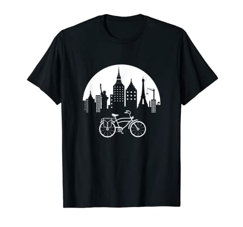 Urban Biker Touring Bike City Biker Country Travel Bike Camiseta