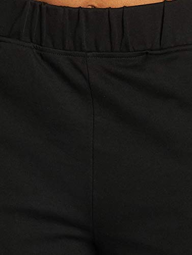 Urban Classics Ladies Culotte Pantalones Deportivos, Negro (Black 00007), 42 (Talla del fabricante: L) para Mujer