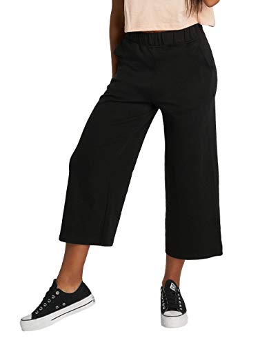 Urban Classics Ladies Culotte Pantalones Deportivos, Negro (Black 00007), 42 (Talla del fabricante: L) para Mujer