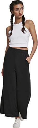 Urban Classics Ladies Modal Culotte Pantalones, Negro (Black 00007), 42 (Talla del Fabricante: Large) para Mujer