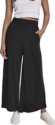 Urban Classics Ladies Modal Culotte Pantalones, Negro (Black 00007), 42 (Talla del Fabricante: Large) para Mujer