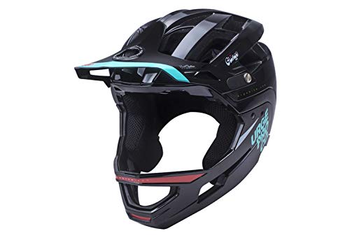 Urge Gringo de la Pampa Noir S/M Casco Integral para Bicicleta de montaña, Unisex Adulto, Negro