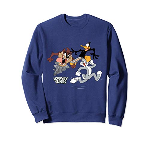 US Looney Tunes Trio Bugs Daffy Taz 01 Sudadera