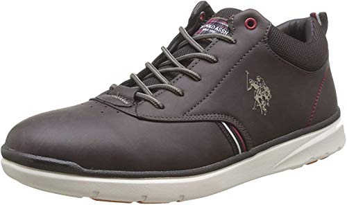 U.S. Polo Assn. Cree, Zapatillas de Gimnasia Hombre, Marrón (Dk BR 028), 46 EU