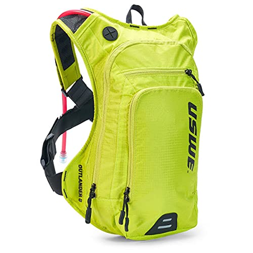 USWE Outlander Mochila de hidratación, Unisex Adulto, Amarillo, 9 Liter