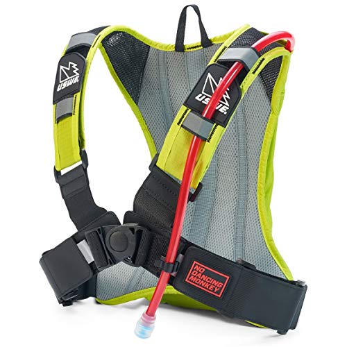 USWE Sports Outlander 3 - Mochila de hidratación con Cuchilla, 3 L, Color Amarillo