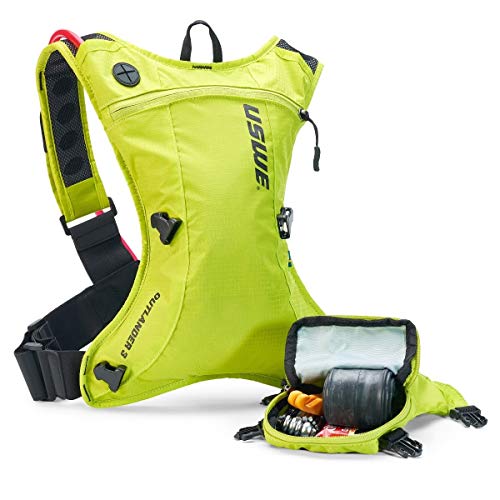 USWE Sports Outlander 3 - Mochila de hidratación con Cuchilla, 3 L, Color Amarillo