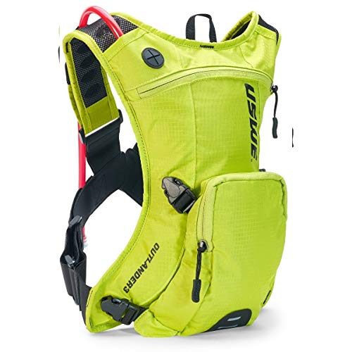 USWE Sports Outlander 3 - Mochila de hidratación con Cuchilla, 3 L, Color Amarillo