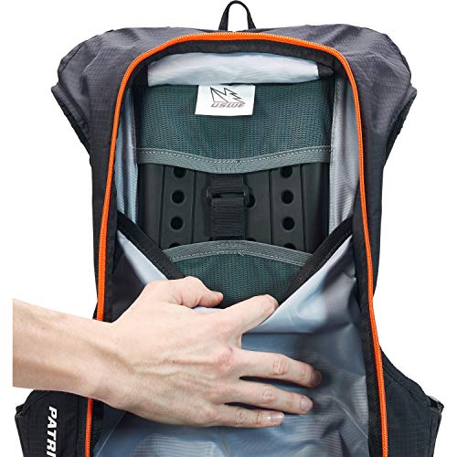 USWE Sports Patriot 15 Mochila de protección, Naranja, litros