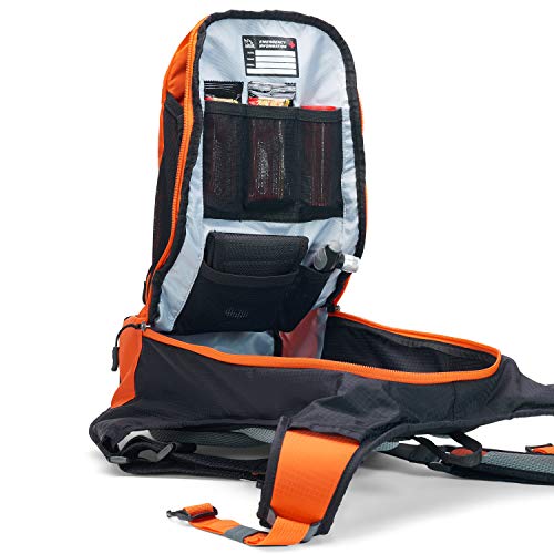 USWE Sports Patriot 15 Mochila de protección, Naranja, litros