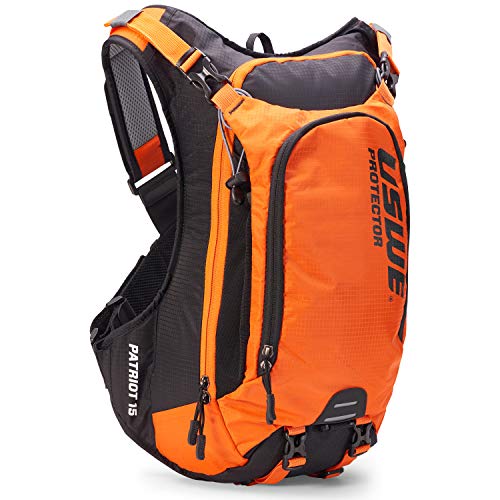 USWE Sports Patriot 15 Mochila de protección, Naranja, litros