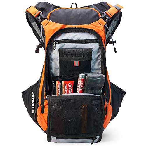 USWE Sports Patriot 15 Mochila de protección, Naranja, litros