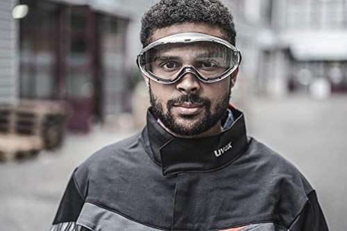 Uvex 9302 Ultrasonic - Gafas Protectoras - Gafas de Seguridad Transparentes Anti-rayaduras y Anti-vaho