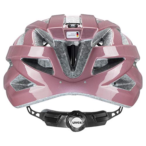 Uvex Air Wing Casco de Bicicleta, Unisex-Adult, White-rosé, 52-57 cm