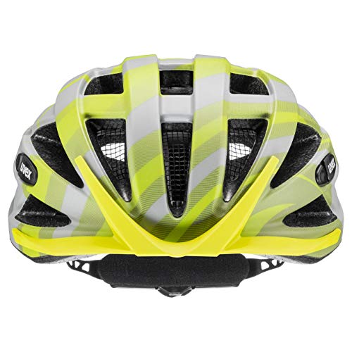 uvex Air Wing CC Casco de Bicicleta, Unisex-Adult, Grey-Lime Mat, 56-60 cm