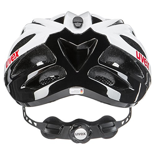 Uvex Boss Race - Casco de ciclismo, color blanco / negro, talla 52 - 56 cm