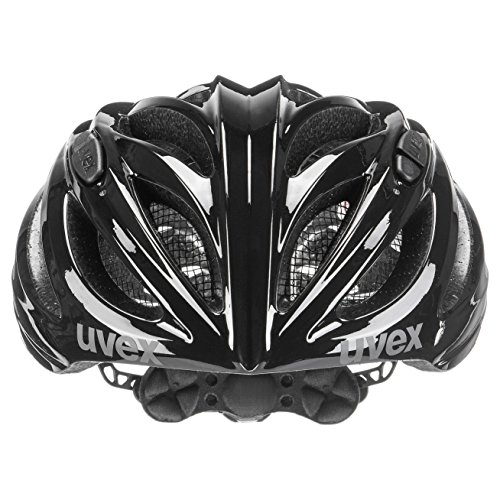 Uvex Boss Race Casco de Ciclismo, Unisex Adulto, Black, 52-56 cm